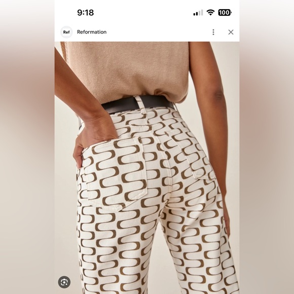 Reformation mod high rise jeans - Picture 2 of 3